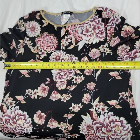 Prelude floral bell sleeve blouse - Picture 7 of 8